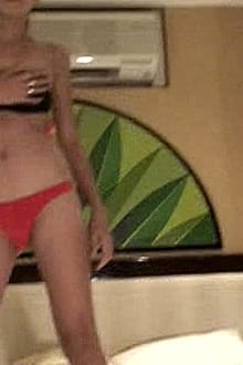 Filipina In Bra And Panties Likes To Get Warmed Up Before Fucking'