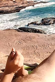 Cumming Hard With A Stunning View'