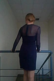 Best Way To Celebrate My First Month Of Posting? Put On My Avourite Office Dress, And Show You, How Wearing It Makes Me Feel???'