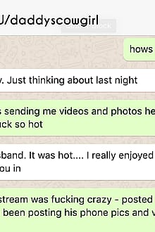 Whats App Convo With Wife Today After Her First Night With A Redditor'
