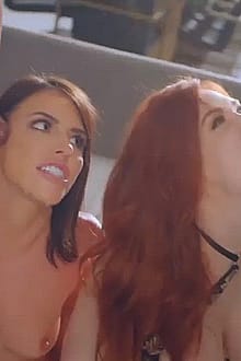 Adriana Chechik And Maitland Ward Cumswapping'