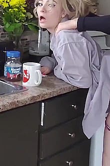 Fucking Her Ass On The Kitchen Counter'