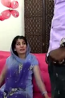 Indian Girl Intimidated By Big Black Cock'