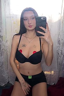 Are my tits big enough for you daddy ?'