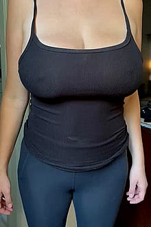 No bra day is everyday when you have boobs like these'