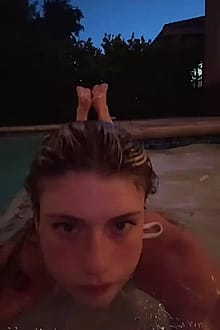 In pool - Tiktok July 2024'